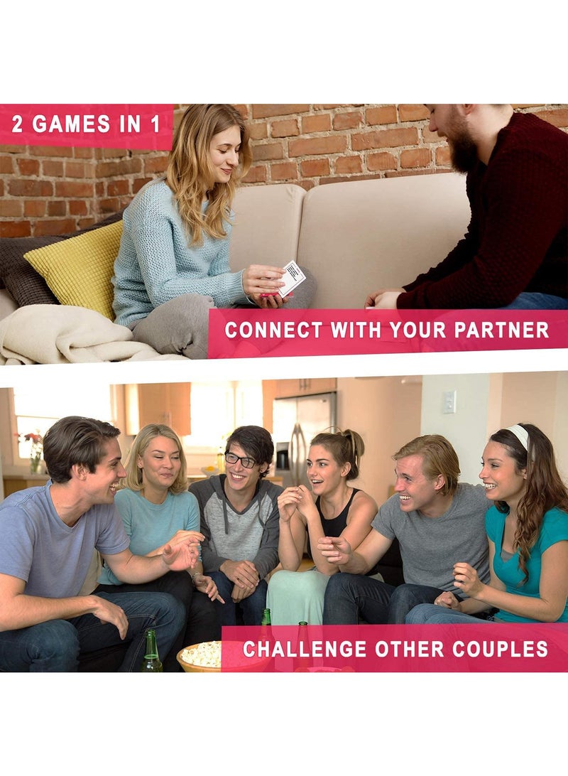The Ultimate Game for Couples  Great Conversations And Fun Challenges for Date Night  Perfect Romantic Gift for Couples Party Game - Image 3