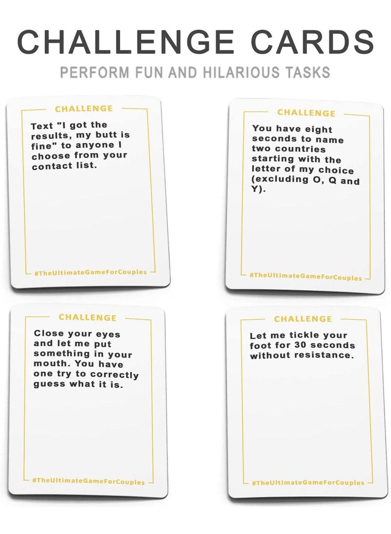 The Ultimate Game for Couples  Great Conversations And Fun Challenges for Date Night  Perfect Romantic Gift for Couples Party Game - Image 5