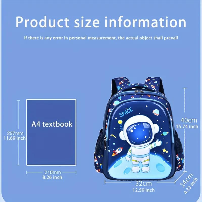 IMPULSE! Astronaut I 25L Unisex Stylish &Trendy Water Resistant printed Bag, College travel Backpack, School Bag for boys & girls - Image 3