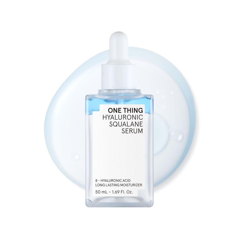 ONE THING Hyaluronic Squalane Serum 169 floz  50ml Korean Skincare Hyaluronic Acid Moisturizing Oilmoisture Balance Moisture Inner Dry