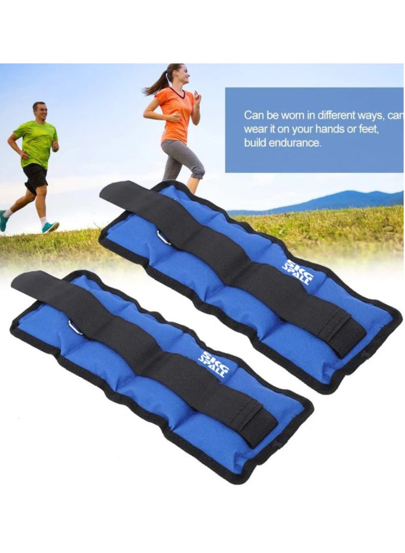 Spall Ankle And Wrist Weight Fully Adjustable Strap For Women Men Kids Weighted Ankle Fitness Workout Walking Running Jogging Exercise Gym - Image 5