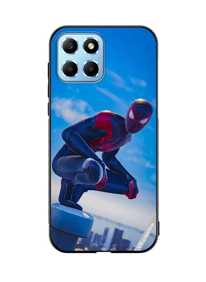 VR CREATIVE Protective Case Cover For Honor X8 5G Spiderman Design Multicolour - Image 1