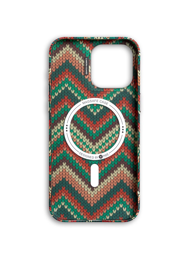 darc iPhone 16 Pro Case Carbon Fiber with MagSafe and Stand - Autumn Colors  - Image 2