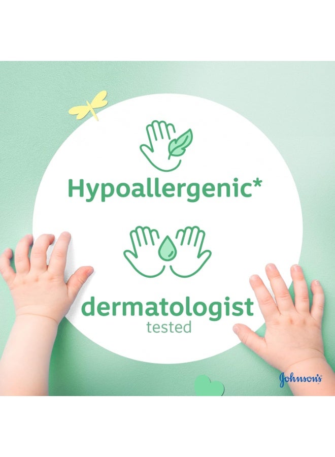 erorex Johnson’s Baby Aloe Vera Oil 300ml Clinically Proven Mildness Instantly Hydrates Delicate Skin Hypoallergenic and Paraben-Free - Image 4