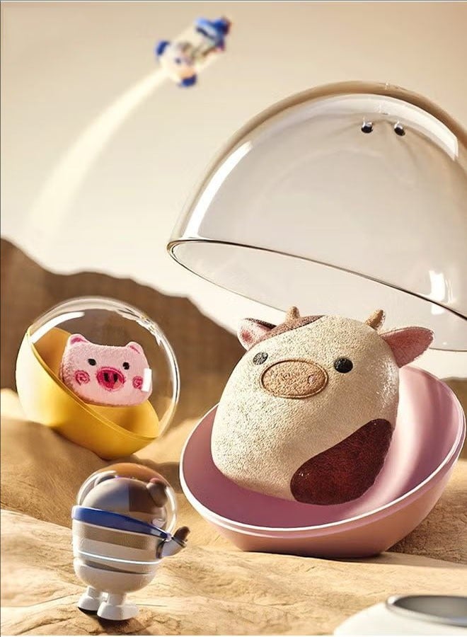 Children Mini Claw Machine Toys Cartoon Rocket Automatic Coin Operated Play Game Arcade Crane Doll Machines,Pink - Image 3