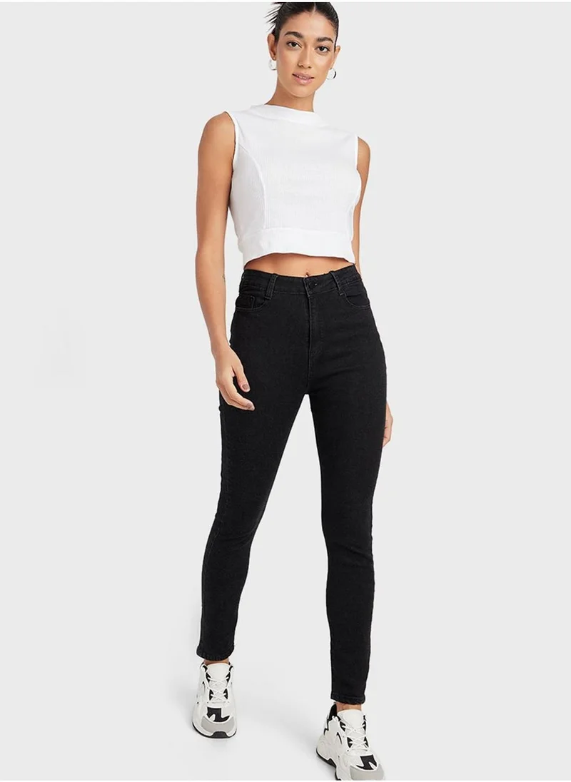 Styli High Waist Jeans