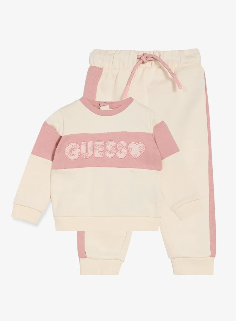 GUESS Kids Color Block T-Shirt and pant sets