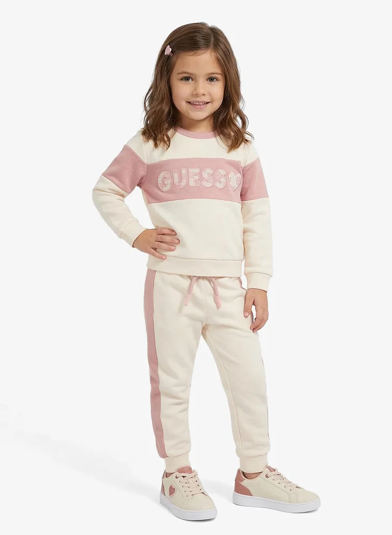 GUESS Kids Color Block T-Shirt and pant sets