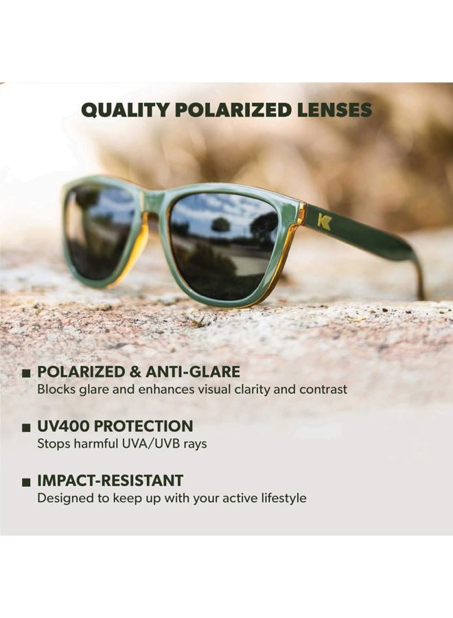 Knockaround Premiums Polarized Sunglasses for Men & Women - Impact Resistant Lenses & Full UV400 Protection, Coyote Calls, One size - Image 2