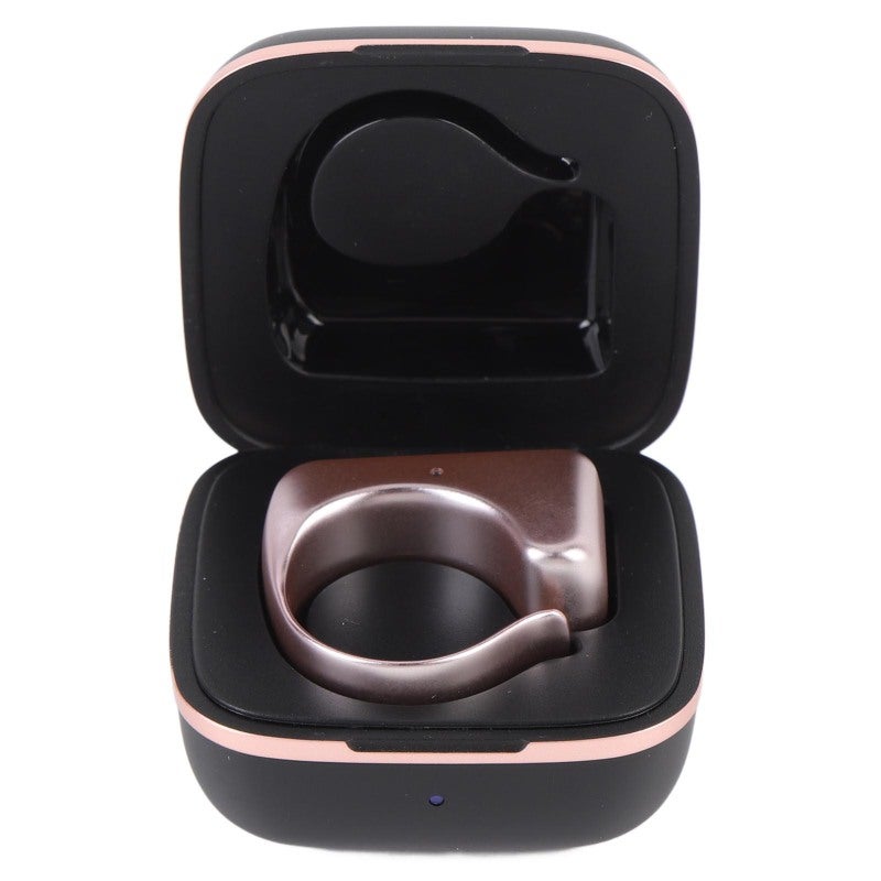 Bluetooth Scrolling Ring Rose Pink Wearable Remote Control - 12-Hour Battery Life Bluetooth Page Turner for Treadmill Short Video Kindle APP Selfie - Image 2