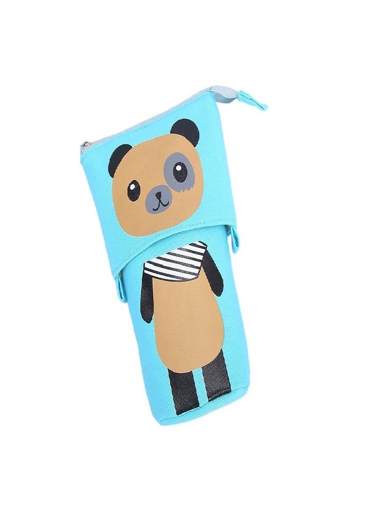 Eckek - Gift Animal Pull-Down Korean Style Stationery Bag Pencil Case Pencil Pouch Desktop Storage Bags - Image 1