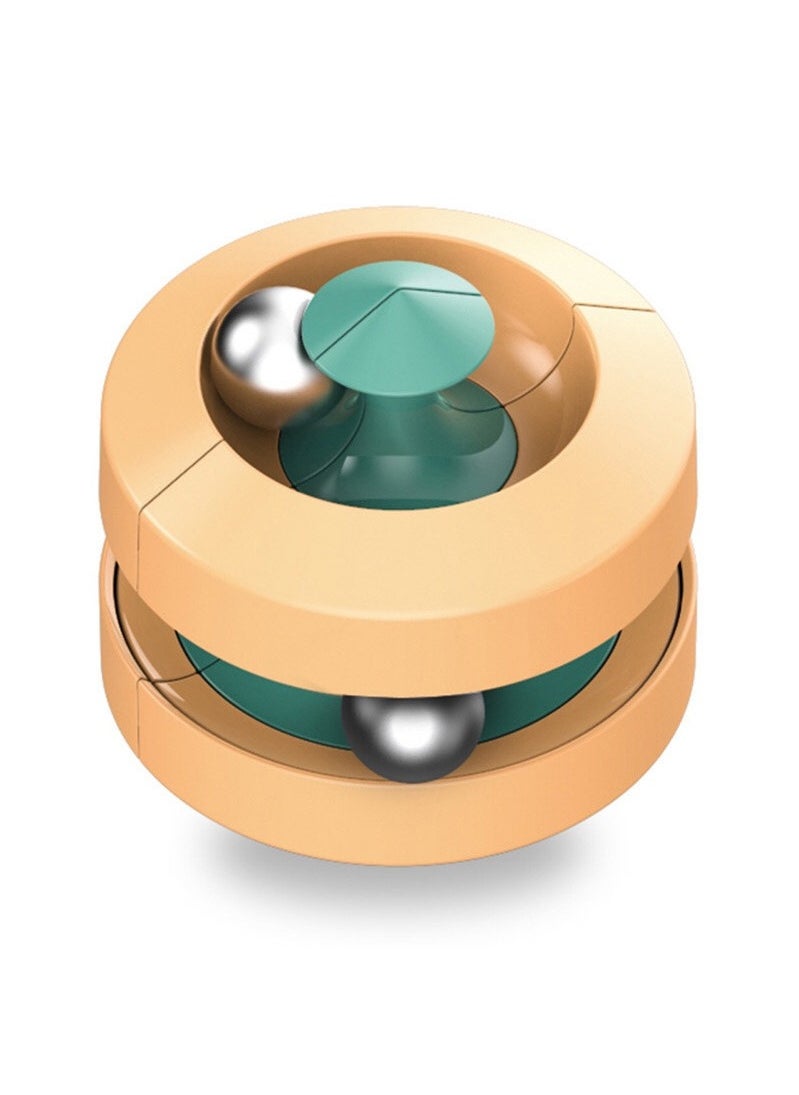 Rotating Cube Orbit Ball, Labyrinth Ball, Fidget Hand Spinner, Sensory Toy, Stress Relief, Fingertip Gyro Toy, Educational Puzzle Games, Interactive Toy for Kids  - Image 1