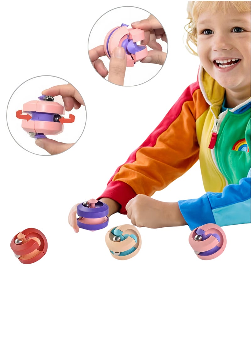 Rotating Cube Orbit Ball, Labyrinth Ball, Fidget Hand Spinner, Sensory Toy, Stress Relief, Fingertip Gyro Toy, Educational Puzzle Games, Interactive Toy for Kids  - Image 5