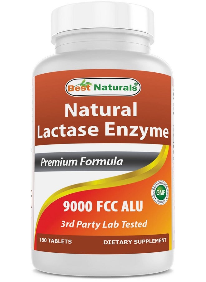 Best Naturals Lactose Intolerance Relief Tablets with Natural Lactase Enzyme, Fast Acting High Potency Lactase, 9000 FCC ALU, 180 Count - pzsku/Z775A5B67E5F45EC068D1Z/45/_/1739882610/f1e4d770-07f5-4c77-bb5c-0e11aa9810c6