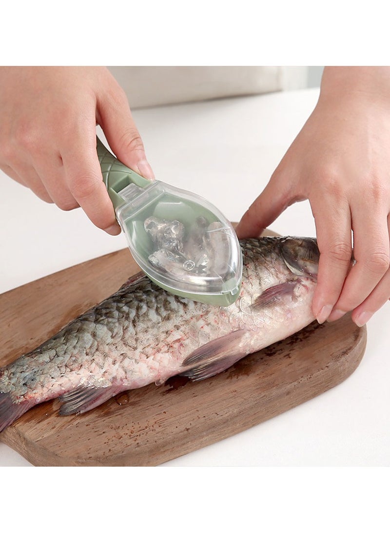 Kitchen tool, fish scale scraper, easy to clean, anti slip, fish scale peeler  - Image 1