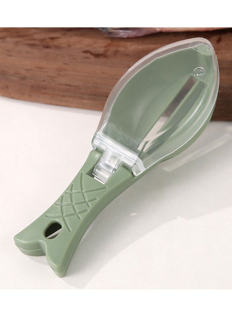Kitchen tool, fish scale scraper, easy to clean, anti slip, fish scale peeler  - Image 2