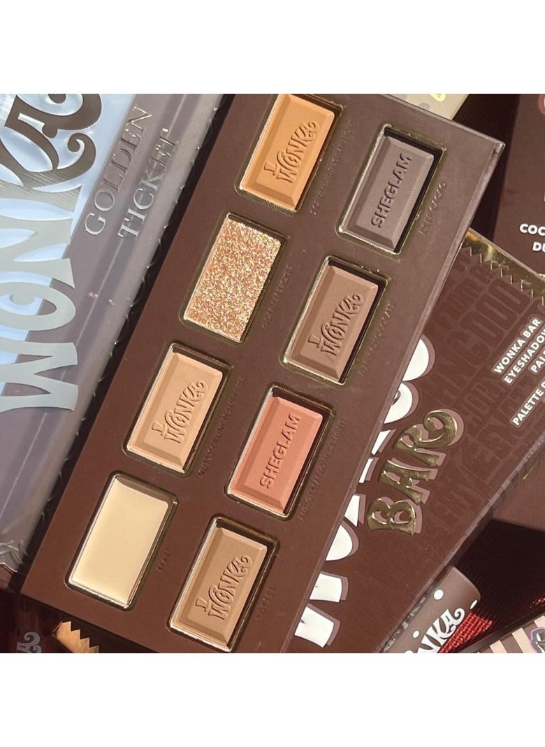 Eyeshadow - Willy Wonka Wonka Bar Eyeshadow Palette - Image 1