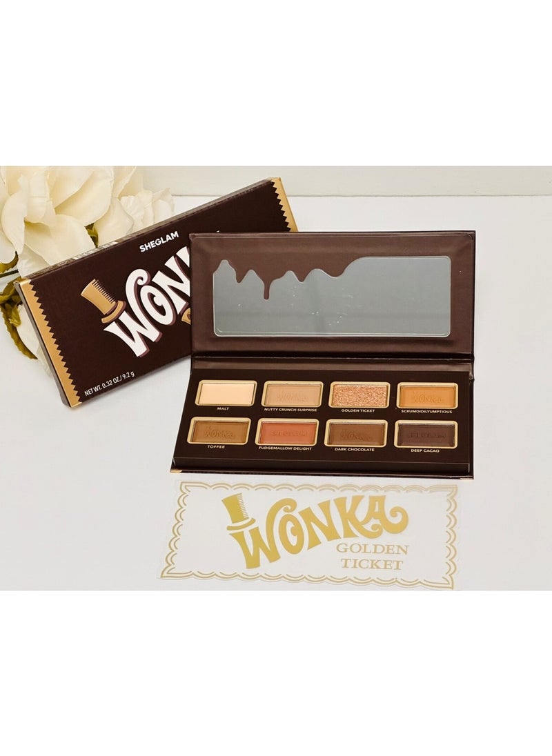 Eyeshadow - Willy Wonka Wonka Bar Eyeshadow Palette - Image 1