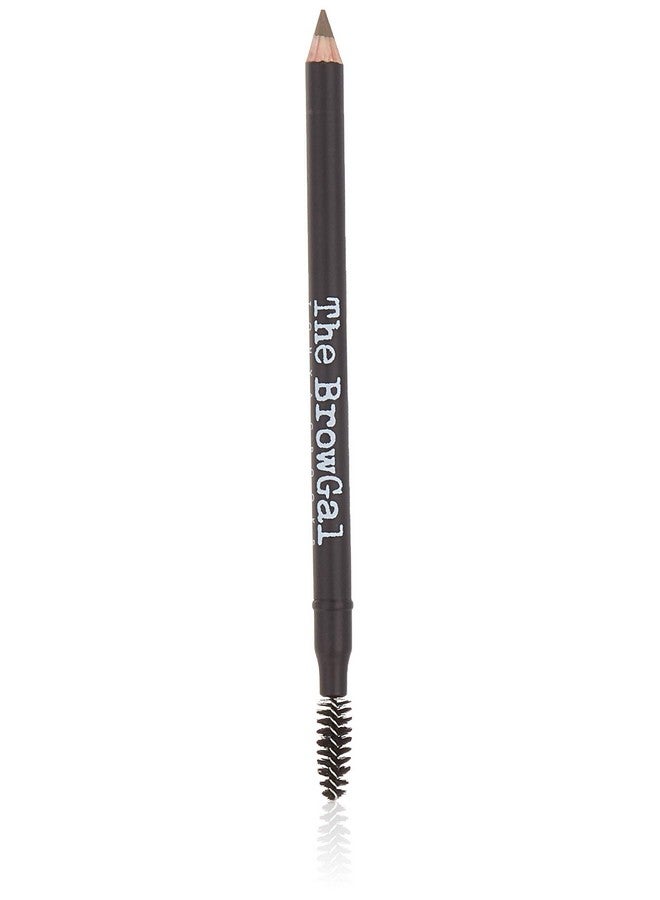 The BrowGal 3 In 1, Skinny Eyebrow Pencil 06 With Sharpener Cap & Spoolie Brush Draws Tiny Brow Hairs & Fills In Sparse Areas & Gaps, Sharp Enable, Longwear, Long Lasting "7.4 In, Blonde Color - Image 1