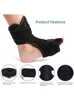 Adjustable Compression Plantar Fasciitis Dorsal Night and Day Splint Drop Foot Brace and Dorsal Achilles Tendonitis Splints Support - pzsku/Z775A7A73F2A9470E79E5Z/45/_/1726673294/8413c38b-8e95-402f-8948-6954afd98516