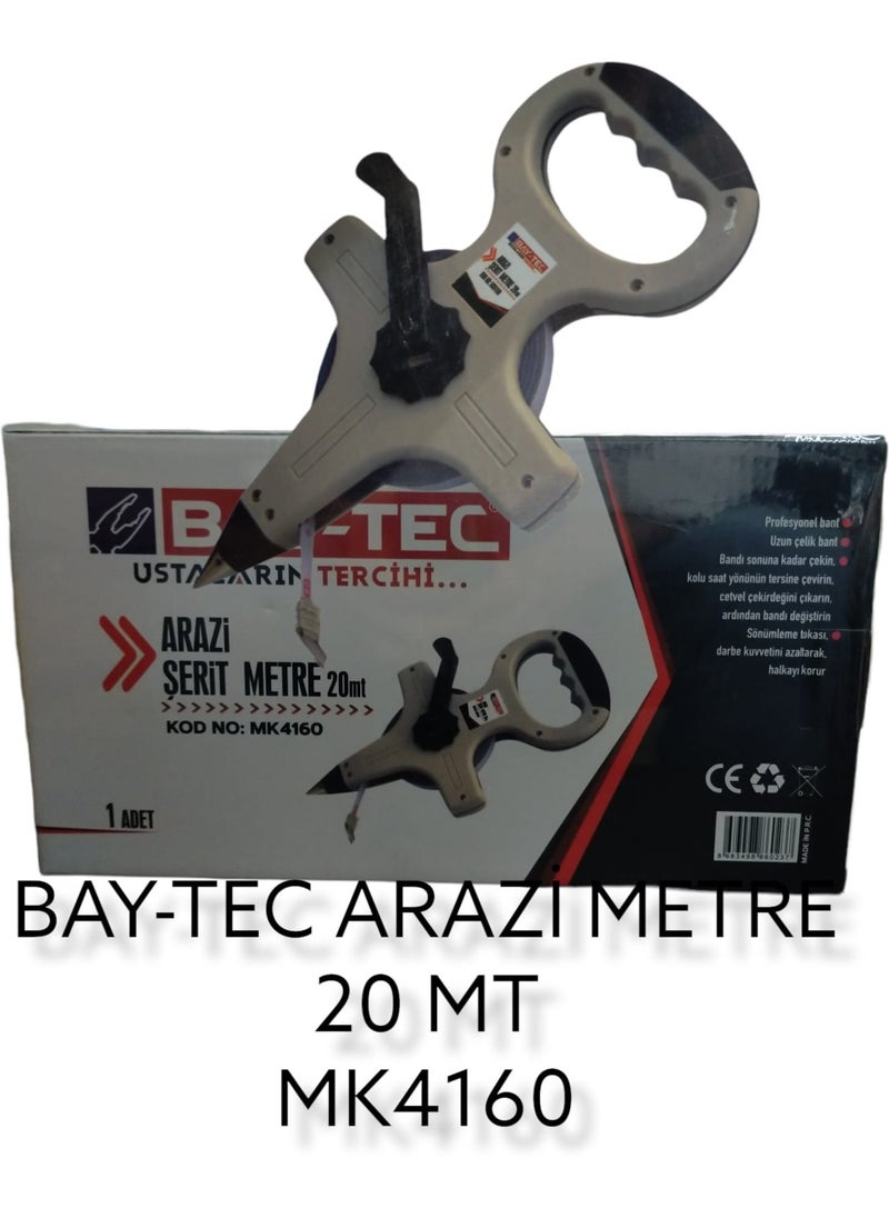 Bay-Tec MK4160 Field Tape Measure 20MT  - Image 1