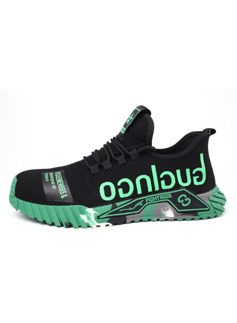 LoudLook أحذية أمان للرجال للعمل أحذية أمان بقبعة فولاذية أحذية واقية مضادة للثقب أحذية عمل للبناء أحذية عمل للرجال - Image 1