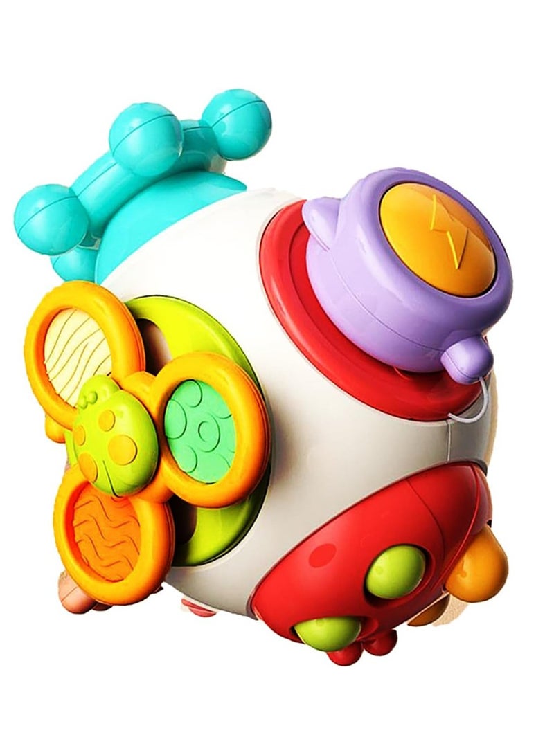 Busy Cube for Kids Baby Sensory Busy Board Travel Learning Toy for Toddlers Montessori Educational Activity Cube - Image 1