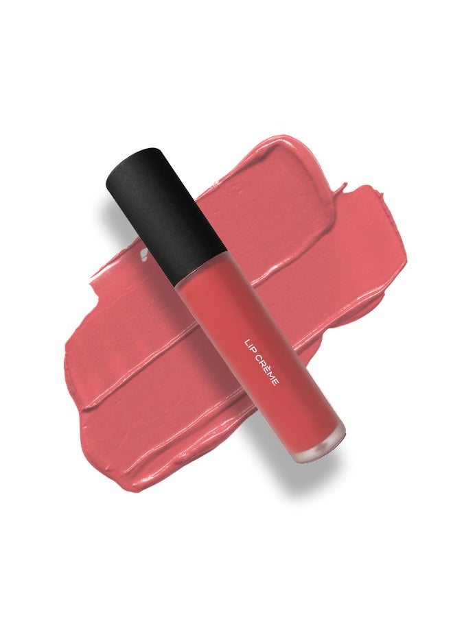 Ruby's Organics Liquid Lipstick, Smooth Cream Texture- Weightless, Highly Pigmented, Soft Velvet Finish, Long Lasting Rich Color, Non-Drying, All Skin Types, Silicon and Paraben Free - Sorbet, 6.5ml - Image 1
