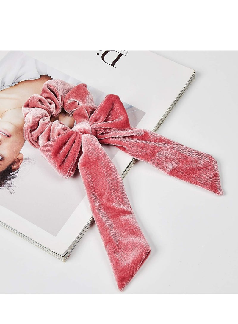 أوزيغالور 6 عبوات من ربطات الشعر المخملية على شكل عقدة مخملية للنساء والفتيات - Image 5