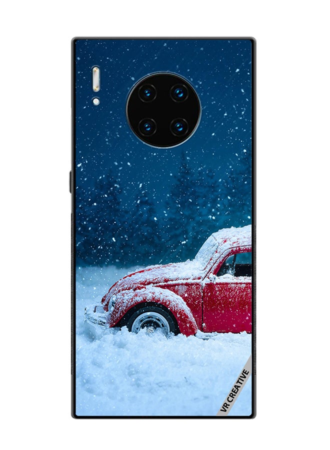 VR CREATIVE Protective Case Cover For Huawei Mate 30 Pro Christmas Car Design Multicolour - Image 1