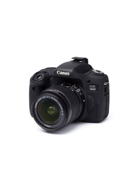 easyCover Silicone Protection Cover for Canon 760D (Black)