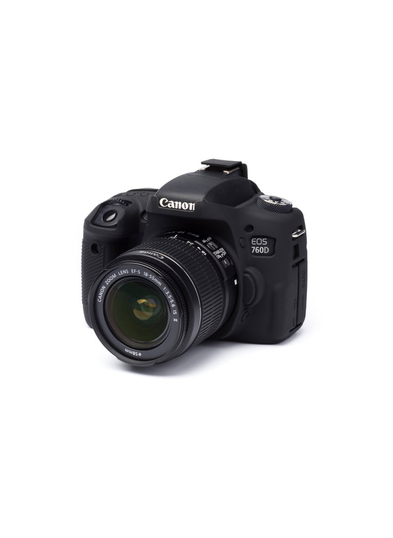 easyCover - easyCover Silicone Protection Cover for Canon 760D (Black) - Image 1