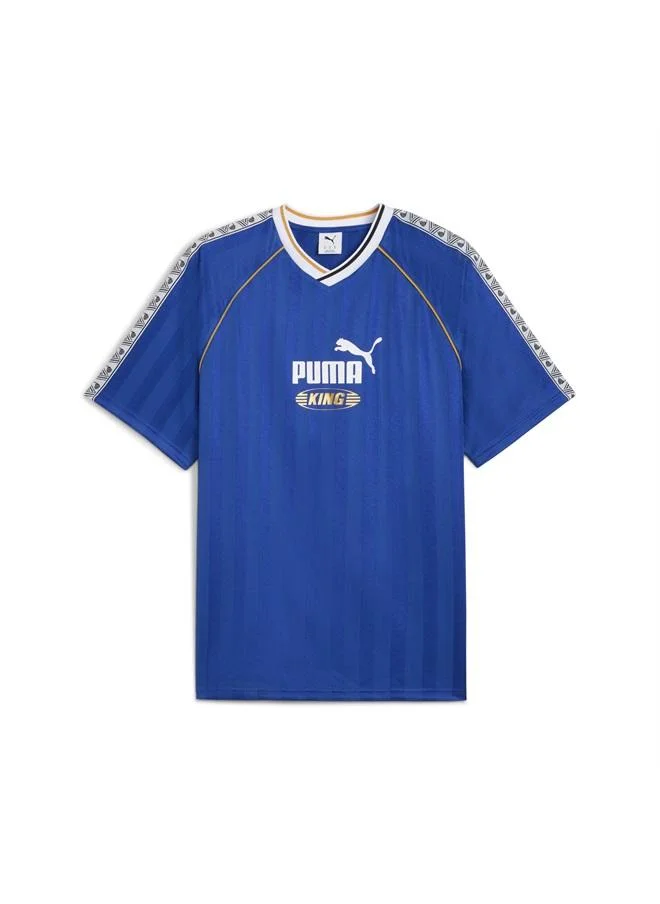 Puma Mountain Blue KING Relaxed Football Jersey Unisex for Men | Best Price UAE