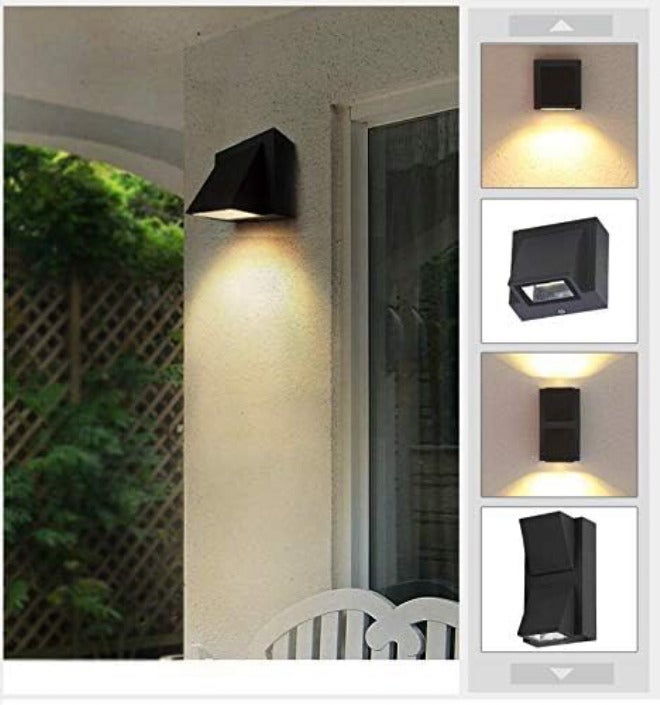 Wall Lanterns LED Wall Lamp Outdoor Garden Porch Lighting Lamp Modern Simple Wall Light Exterior Light Fixture Lights Outdoor Wall Light - Image 4