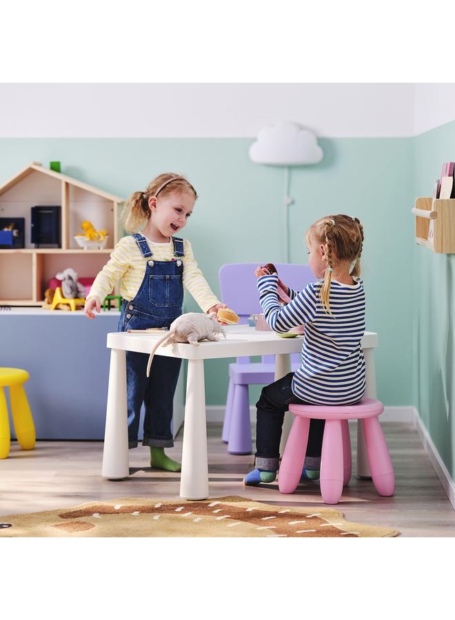 Zaboon Children'S Stool, In/Outdoor/Pink - Image 2