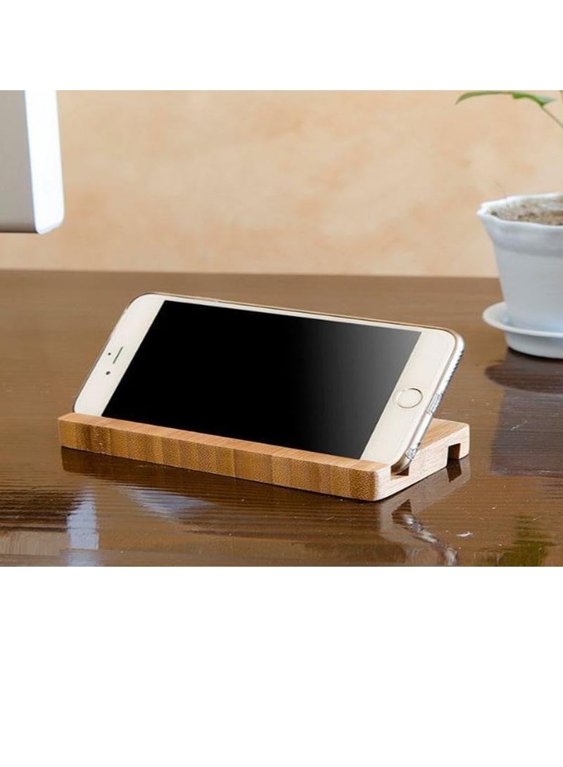 FFD Cell Phone Holder For iPhone Wooden Phone Stand Universal Holder For Smartphones - Image 1