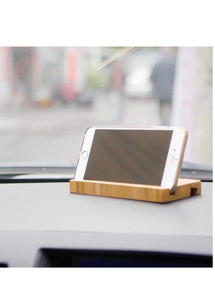 FFD Cell Phone Holder For iPhone Wooden Phone Stand Universal Holder For Smartphones - Image 3