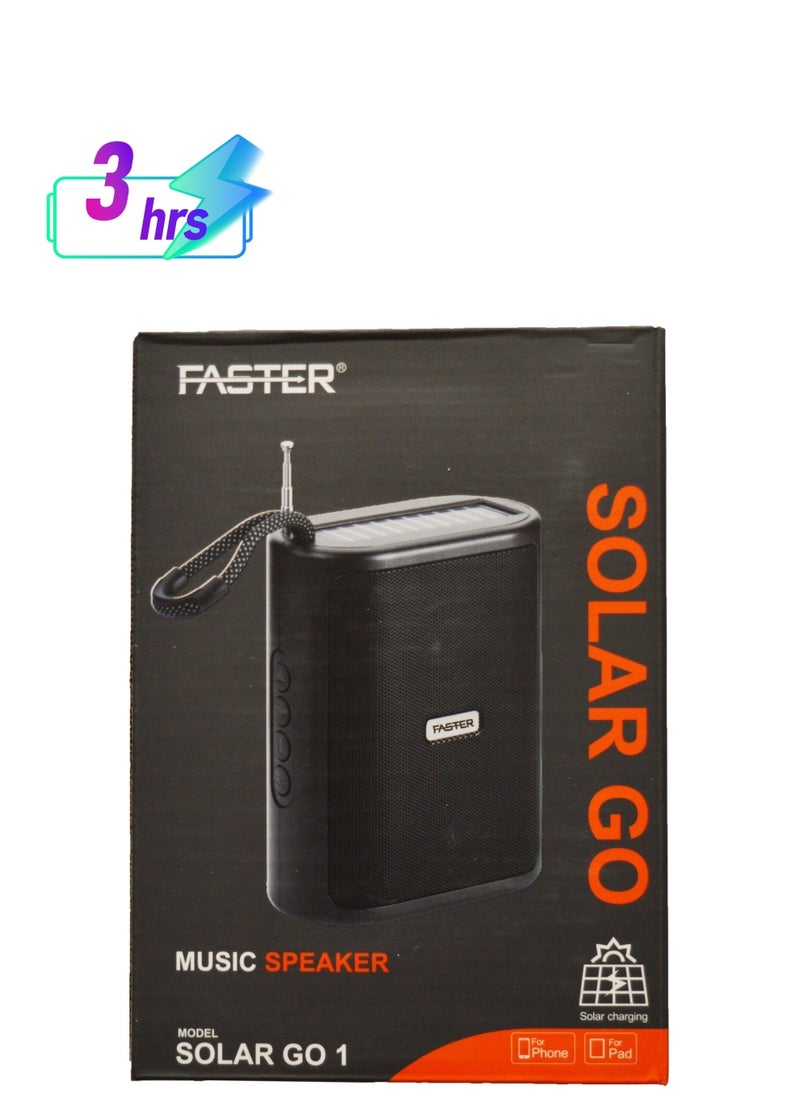 فاستر مكبر الصوت اللاسلكي المحمول Faster Solar Go 1  - Image 1