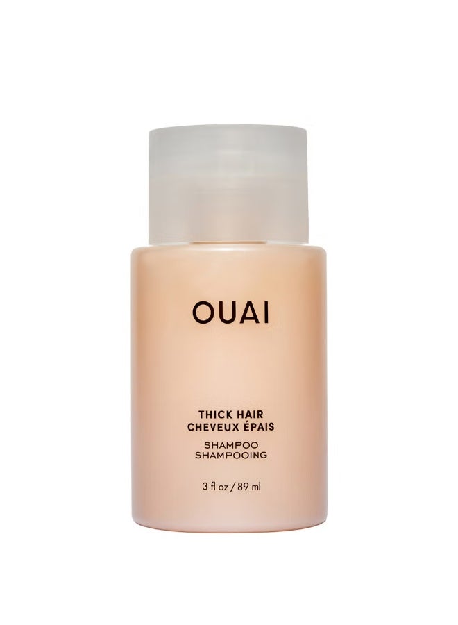 OUAI Thick Shampoo Travel Size 89ml - Image 1