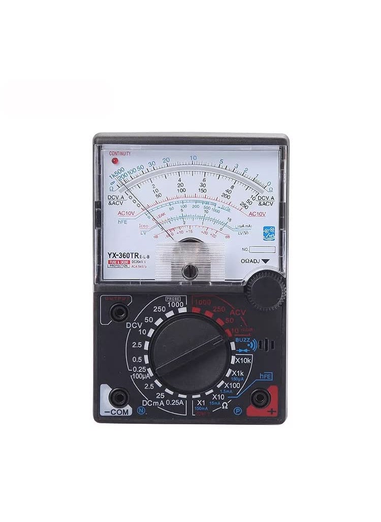 Ekavir Ekavir Analog Multimeter Voltmeter AC DC Voltage DC Current for Nonmagnetic Electronic Level Tester Analog Multimeter 2000 Counts  - Image 1