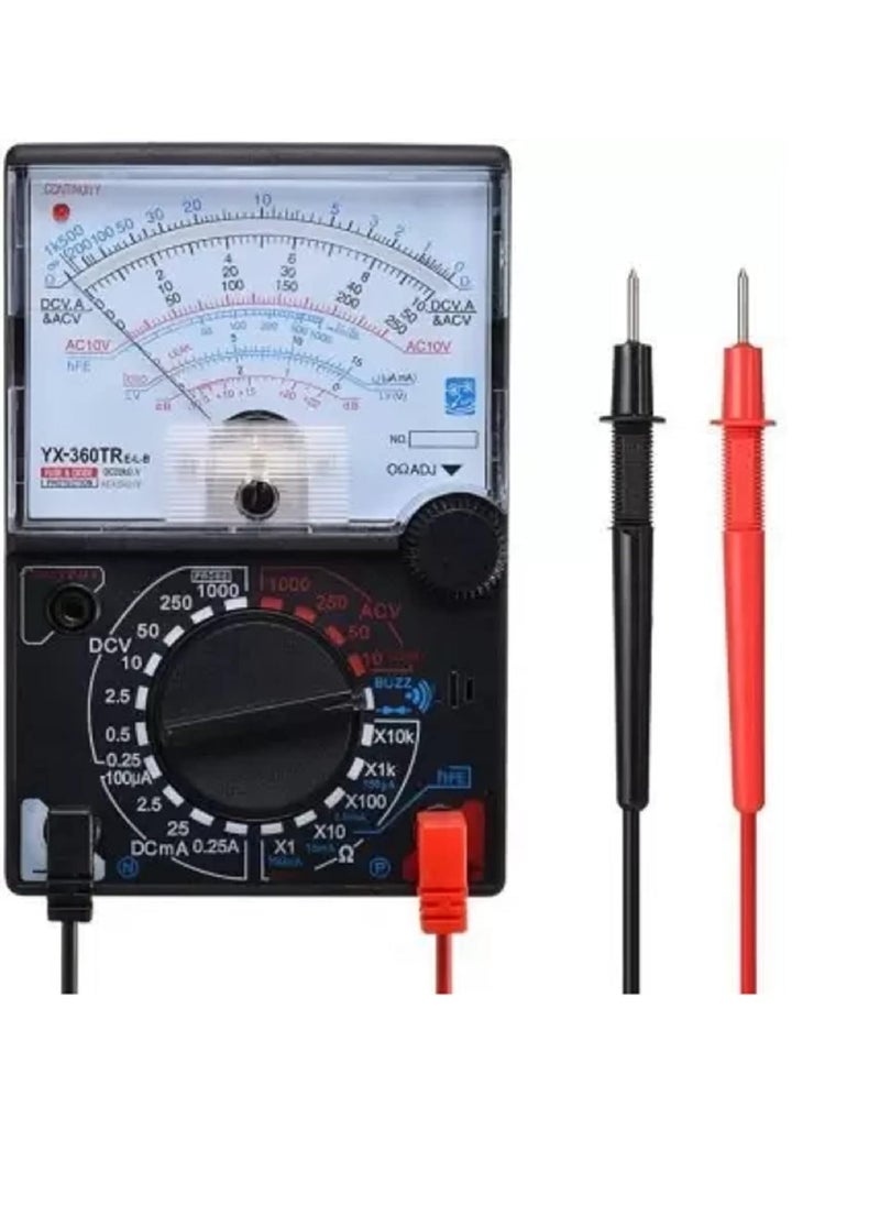 Ekavir Ekavir Analog Multimeter Voltmeter AC DC Voltage DC Current for Nonmagnetic Electronic Level Tester Analog Multimeter 2000 Counts  - Image 2