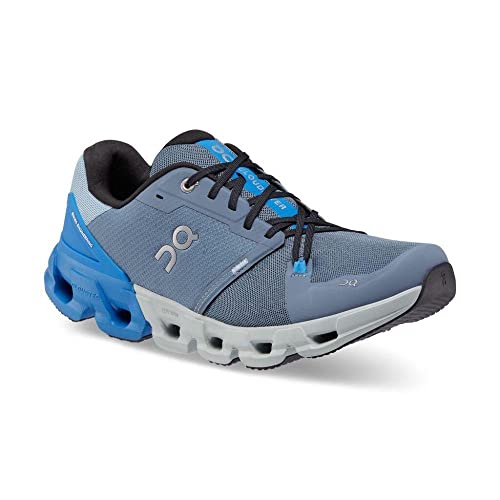 ON Men's Cloudflyer 4 Running Shoe, Metal/Lapis, 10.5 - Image 3