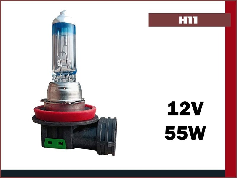 Auto Pearl -Sapphire Series H11 Cool Blue Halogen Head Light Bulb (55W, 12 V, 1 Bulb) Compatible with-Grand Punto - Image 3