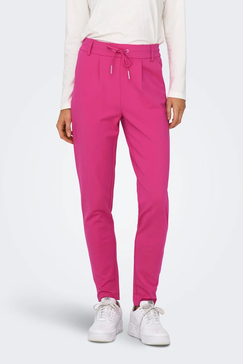 ONLY Normal Waist Regular Fit Skinny Leg Onlpoptrash Trousers Women's Trousers 15115847