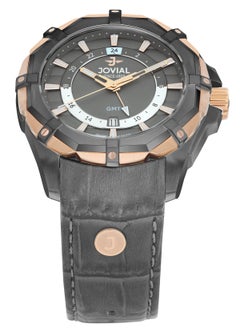 Jovial JOVIAL 12041GBLQ12, GMT, MERIDIAN COLLECTION combines precision and global versatility with its GMT function, perfect for those who navigate time across borders.  - Image 2