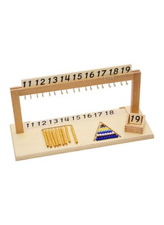 Elite Montessori Teen Bead Hanger With Beads Preschool Learning Material  - Image 2