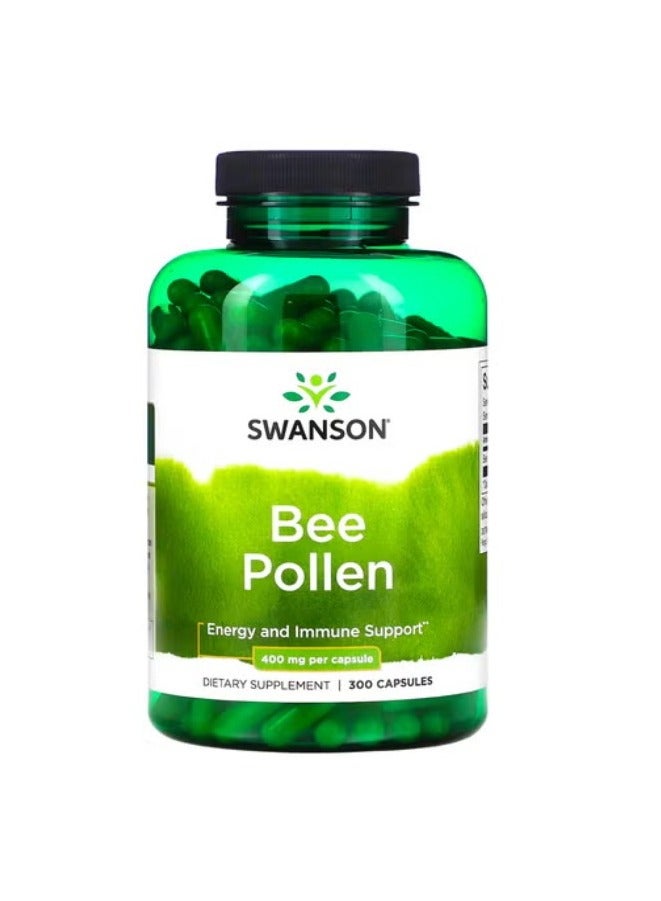 Bee Pollen 400 mg 300 Capsules