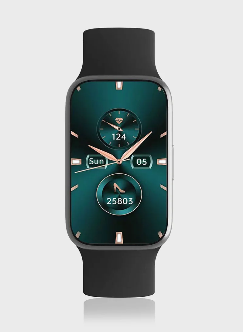 Ginger Smart Watch With Heart Rate, Blood Pressure And Bl
