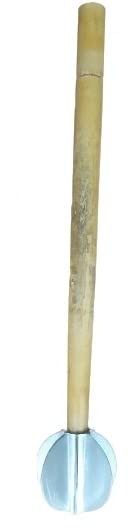 advancedestore Wooden Hand Blender Butter Milk, Lassi Maker (12x3.5-inch, Brown) steel maker-MOQ - Image 3