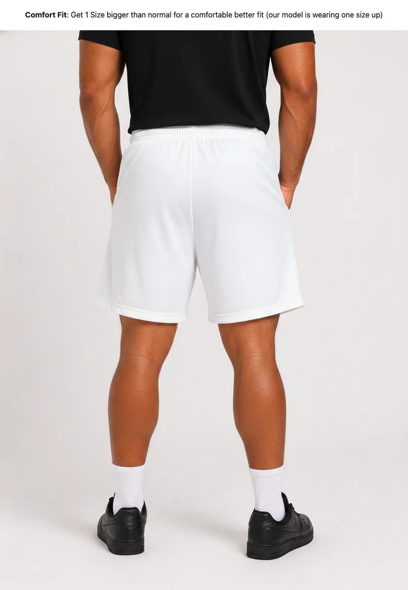 بريما إيس رجالي Shorts لايف ستايل لاكشري White